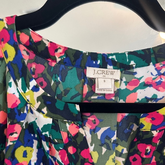 J. Crew Floral Sleeveless Women's Top - Picture 2 of 3